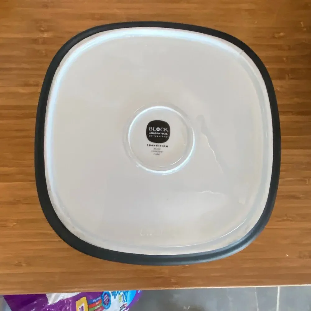 Block Langenthal Transition 8” Square Porcelain‎ Baking Dish Vegetable Bowl